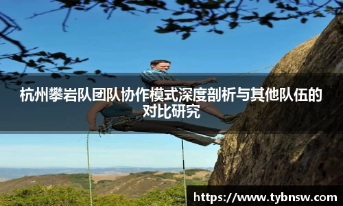 杭州攀岩队团队协作模式深度剖析与其他队伍的对比研究